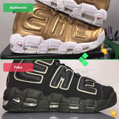 supreme x nike uptempo fake|nike uptempo images.